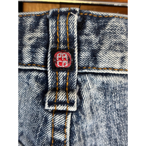 Vintage Paco Denim Jeans Straight Leg Cut Button Zip Fly Acid Wash Men's 40x32 - Picture 12 of 13